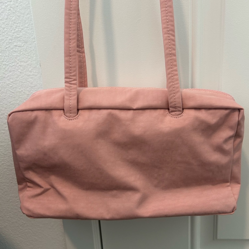 BAGGU Bowler Rose Tan Like New (Smaller Size) - Picture 2 of 4